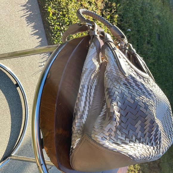 Cole Haan Genevieve triangle woven bag - Picture 8 of 10